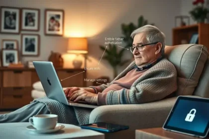 Segurança digital para idosos: guia simples e prático