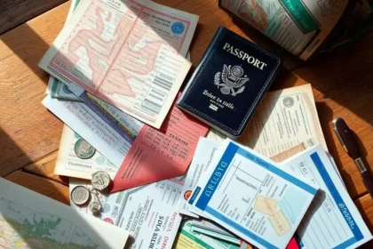 Documentos necessários para viajar para Europa com o acordo Schengen