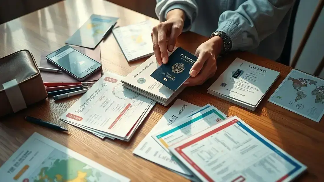 Como preparar a documentação para a sua viagem?