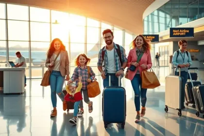 Dicas para viajar com crianças de avião sem estresse