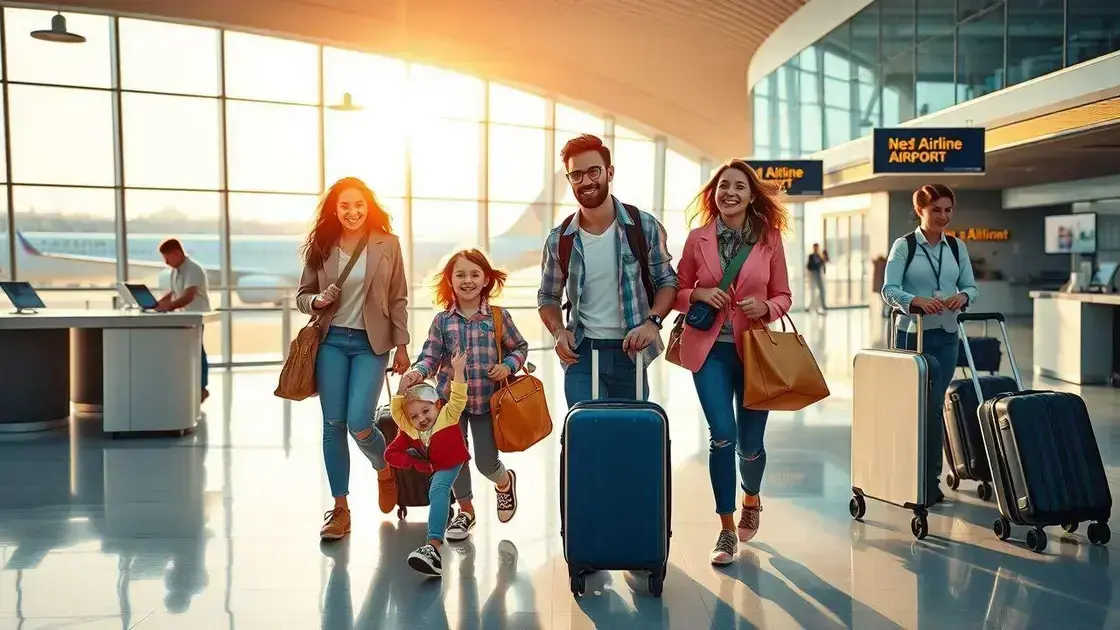Dicas para viajar com crianças de avião sem estresse