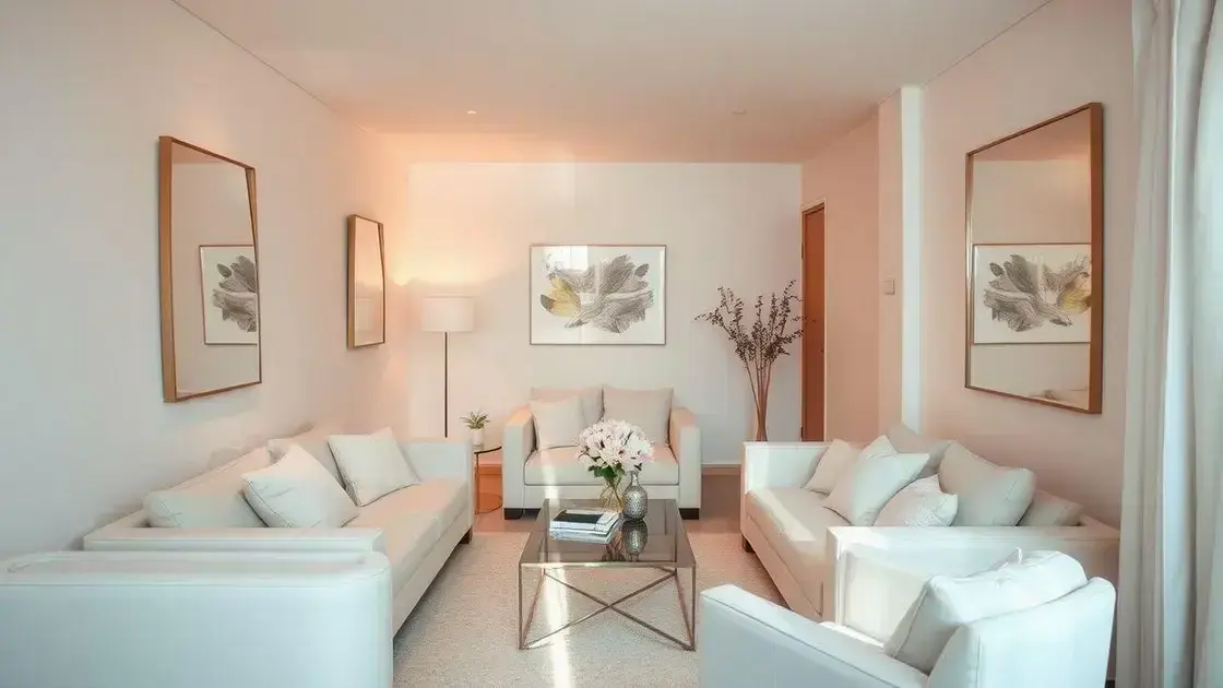 Decoração simples para sala pequena: truques para ampliar espaço