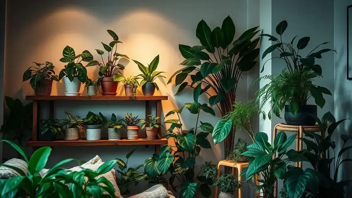 Plantas para apartamento com pouca luz: cuidados essenciais para você