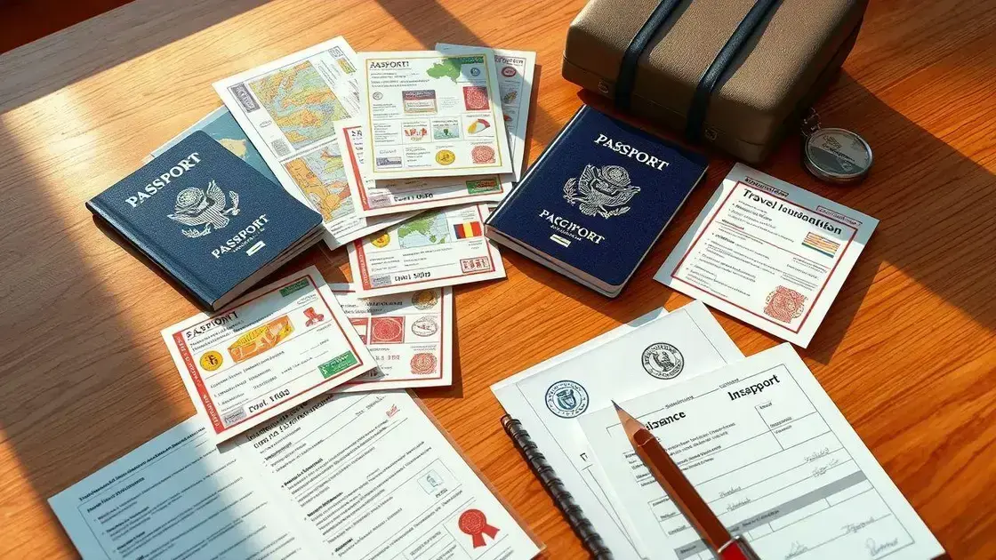 Checklist de viagem internacional: documentos, vacinas e seguros essenciais
