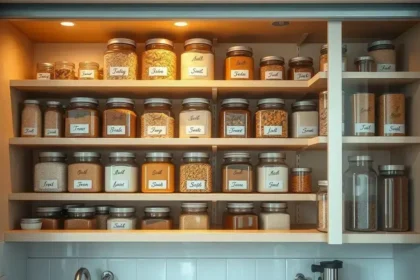 Como organizar despensa pequena: ideias práticas e medidas