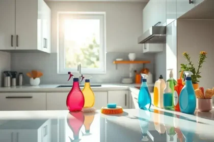 Guia de limpeza pesada da cozinha: produtos e ordem de tarefas eficazes