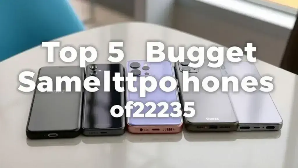 Top 5 celulares custo-benefício para 2025