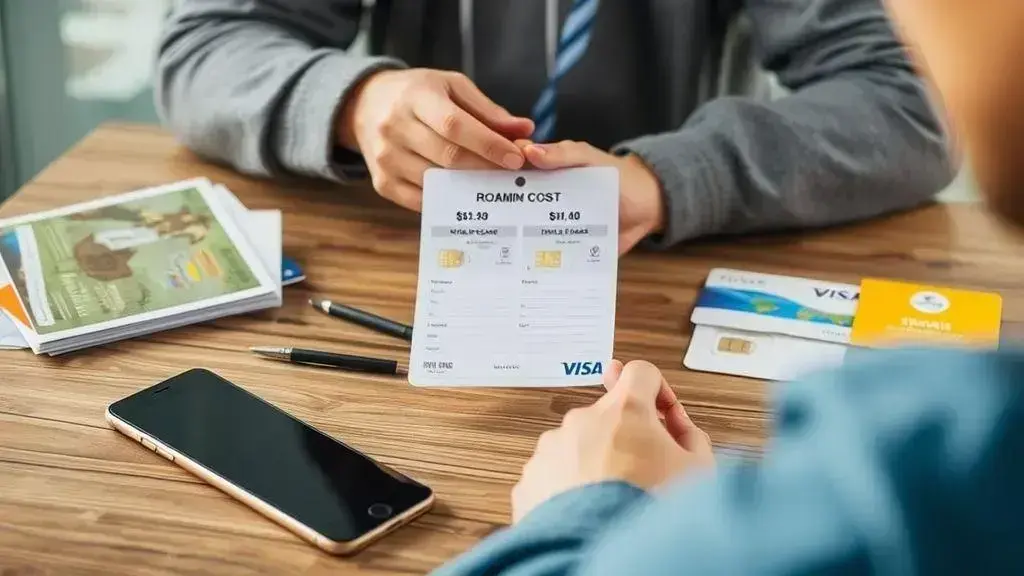 Vantagens de usar chips de viagem em vez de roaming