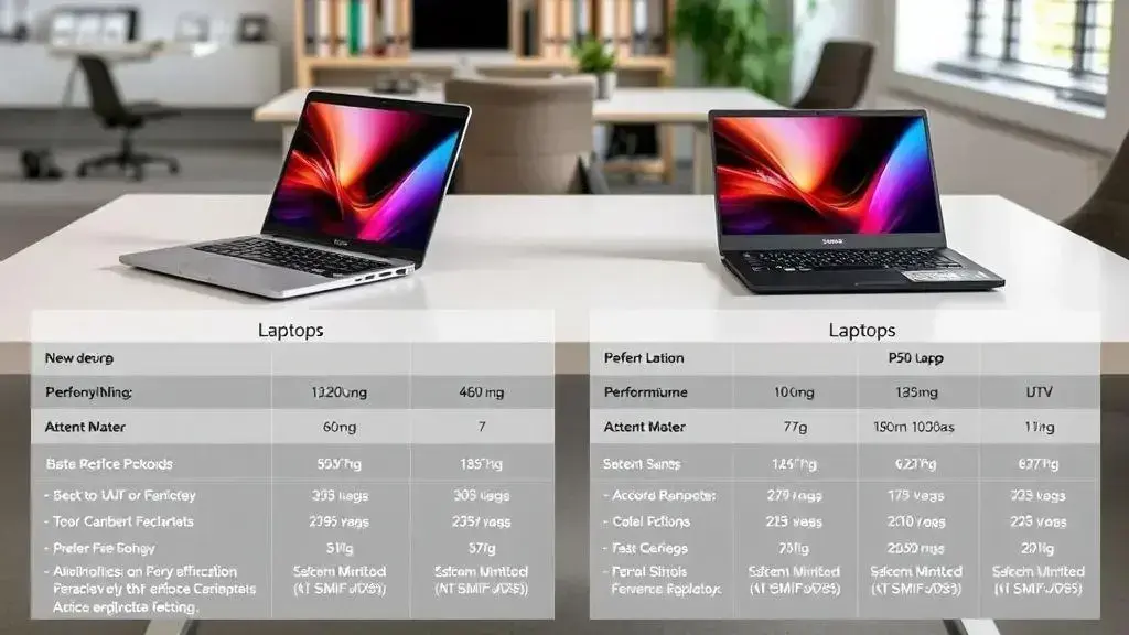 Comparativo dos melhores notebooks para trabalho em 2023