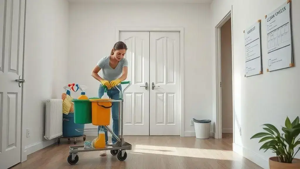 Dicas para organizar sua limpeza de maneira rápida