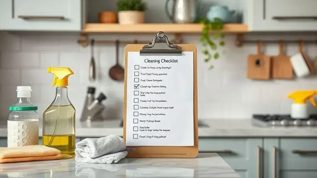 Checklist de limpeza doméstica: transforme a rotina em um hábito fácil