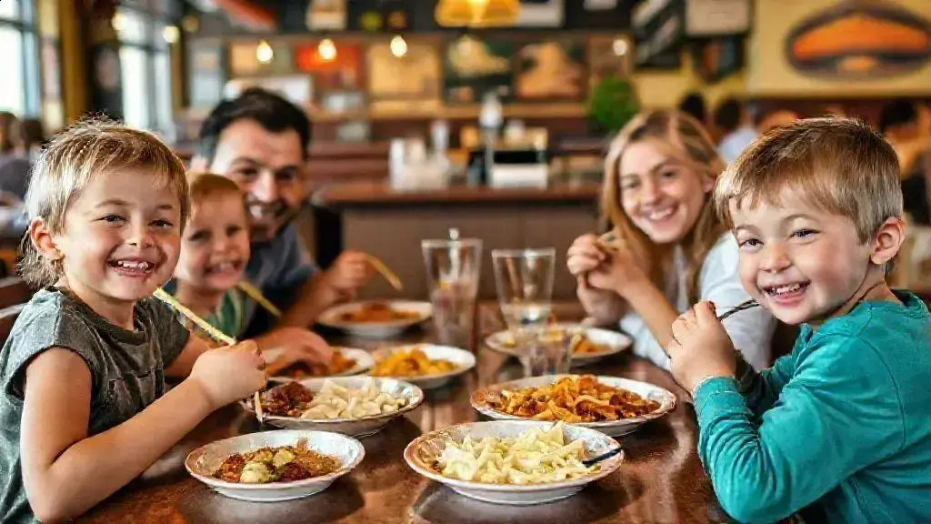 Gastronomia em viagens com crianças
