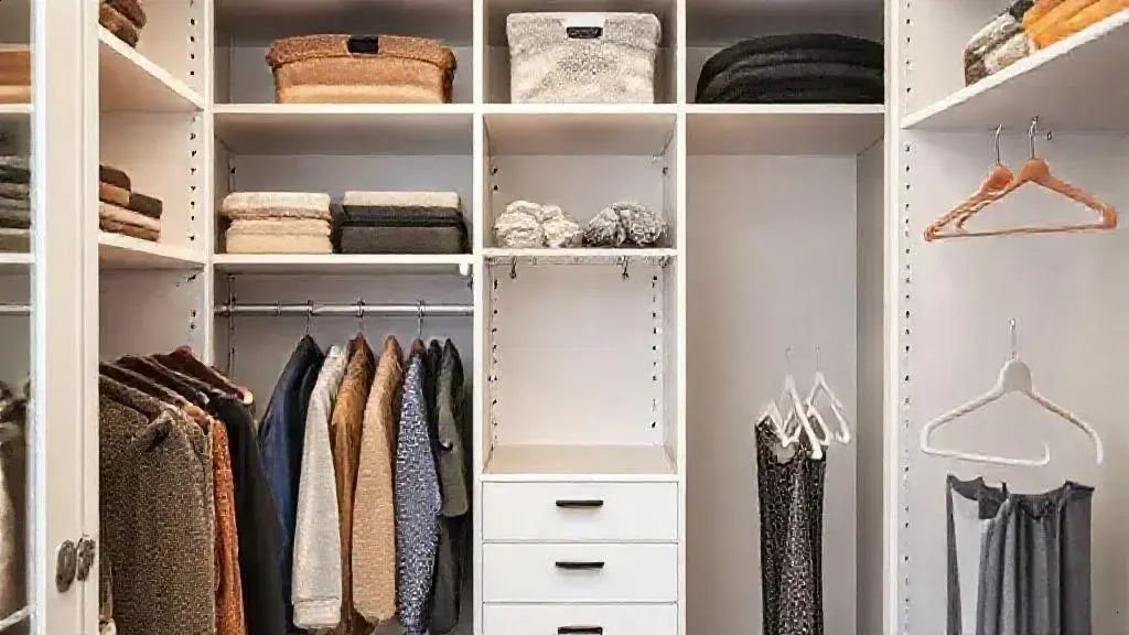 Dicas para otimizar o espaço do seu closet